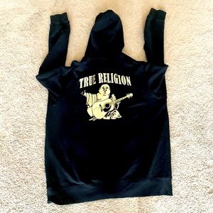 True religion zip up hoodie